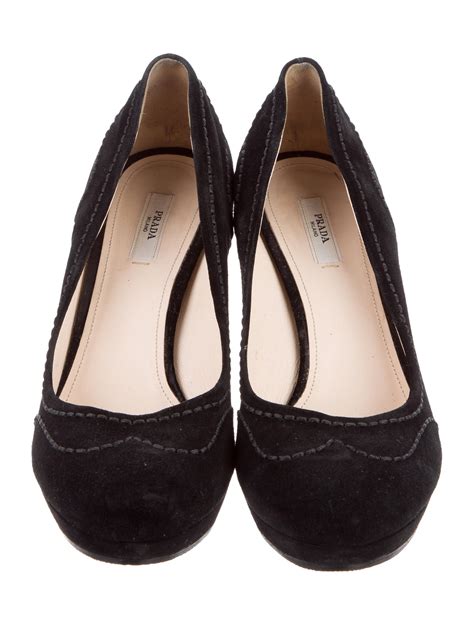 prada suede heels tradesy|prada heels price.